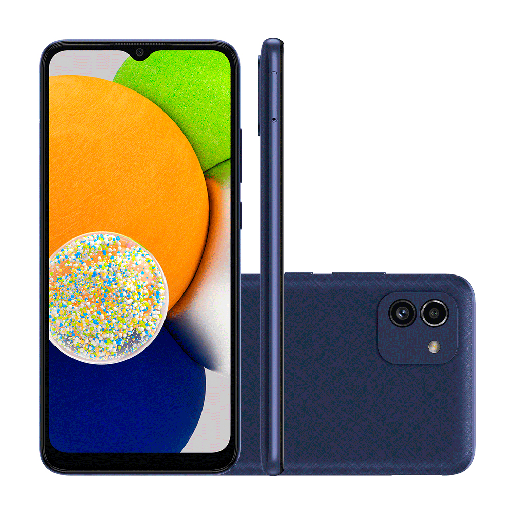 Samsung Galaxy A03 32GB 4GB Android Azul Desbloqueado image number 0